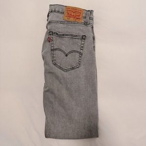 Men’s Levi’s 512 Slim Taper Fit W33 L32 Light Gray Jeans